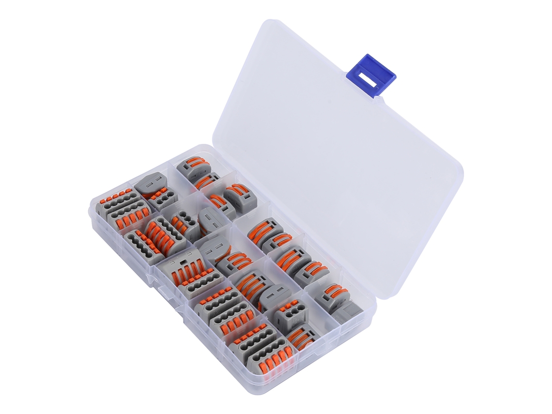 Laxiscreed Conector Rápido De Fios Para Uso Industrial, Fixação Segura E Fácil
