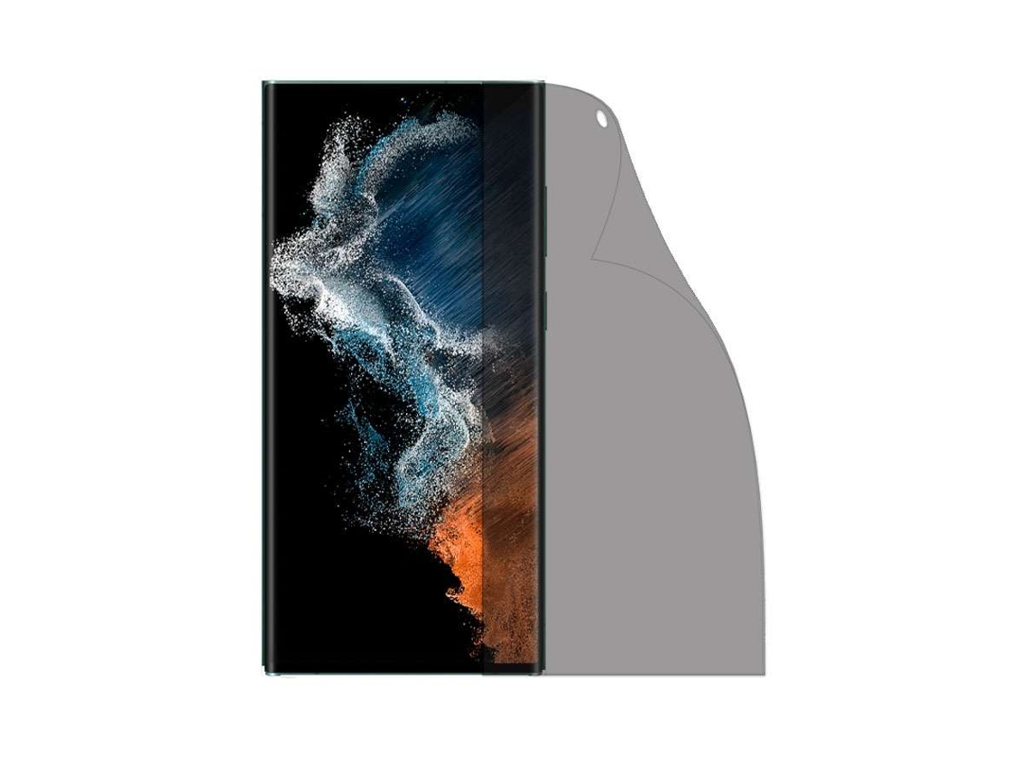 Protetor De Ecrã Inquebrável Antiespia Para Samsung Galaxy S22 Ultra