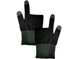Protetor De Dedo Gatuida Em Nylon Preto Para Jogos Celular, Antiderrapante E Versátil, Com Design Exclusivo Para Jogos