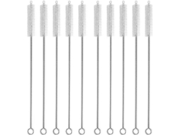 Escova De Limpeza Para Tubos Aço Inoxidável E Nylon