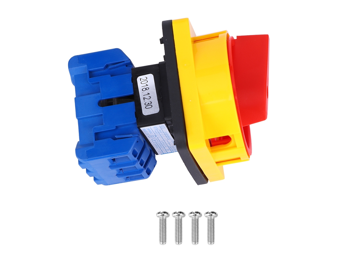 Laxiscreed Interruptor De Botão De Plástico De 2 Posições Com Travamento Para Ac600v 25a