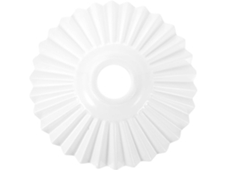 Luminária Pendente De Cerâmica Branca Ømm Para Sala De Jantar, Bar E Decoração De Interiores.