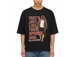 Rockinstone The Big Lebowski Your Opinion Black Adult T-shirt Size:s