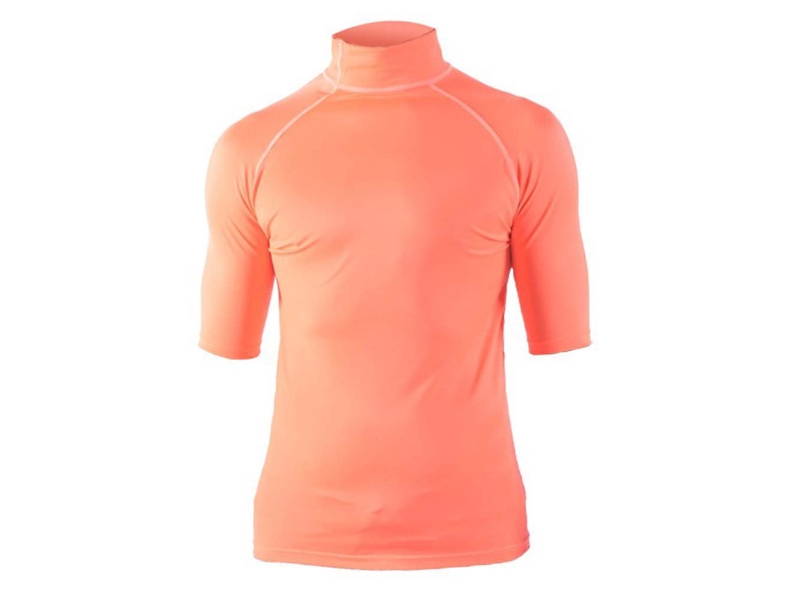 T-Shirt de Surf de Manga Comprida Polyester Laranja Ssurf System