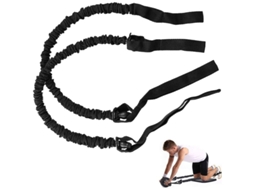 1 Par De Cinta De Resistência Para Roda Ab Com Corda Treinador De Abdômen Equipamento De Fitness