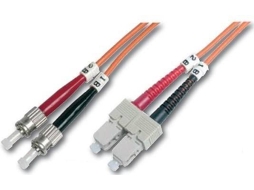 Cabo de Fibra Ótica DIGITUS (5 m - Laranja)