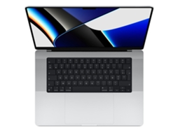 MacBook Pro Retina 16'' Apple Prata - Bateria Nova (Sinais de Uso - Apple M1 Pro - RAM: 16 Gb - 512 Gb SSD - Teclado PT ) 
