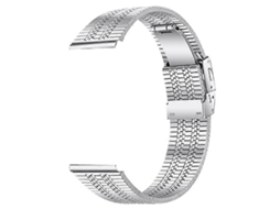 Pulseira De Relógio Compatível Com Huami Amazfit 2 Stratos, Pulseira De Aço Inoxidável, Fecho Dobrável E Fivela Facpoet