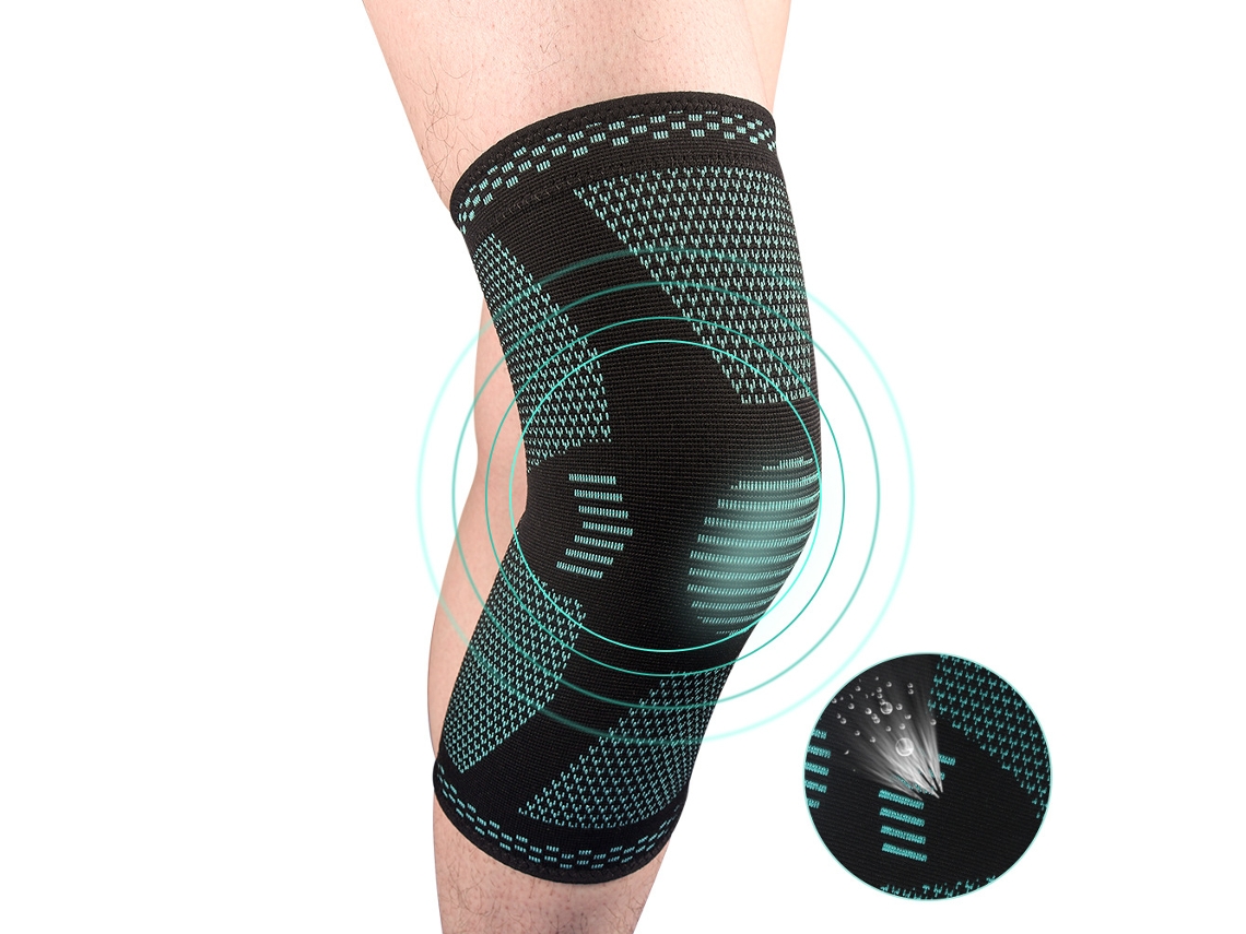 Joelheiras Para Esportes Individuais Tricotadas Para Corrida E Basquete Aquaforge