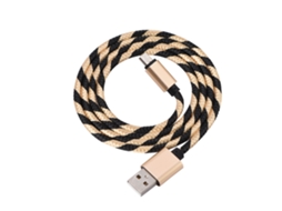Cabo Micro Usb 1m, Trançado de Nylon, Carregamento Rápido EOOCOO
