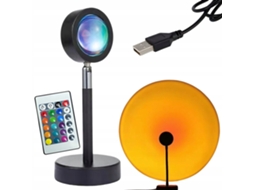 Luminária Sunset com Iluminação Ambiente Rgb e Controle Remoto BRILVIBERA