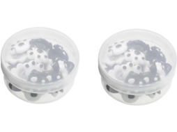 2 Caixas De Mini Tachinhas Decorativas Em Metal Esmaltado Azul