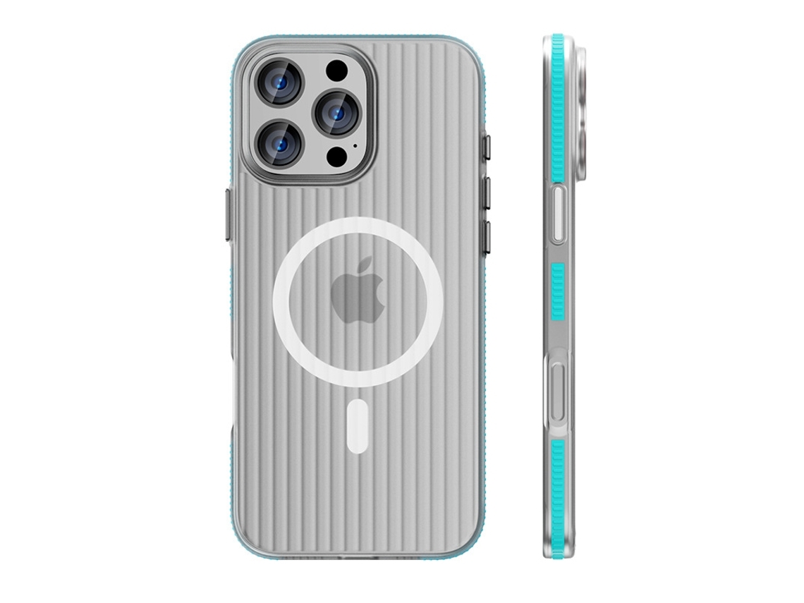 Zsanfs Capa Para Iphone 15 Pro, Cor Azul