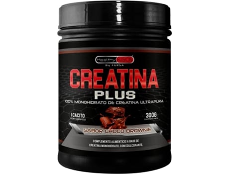 Creatina Monohidratada em Pó Monohidrato de Creatina 100% Pura Sem Aditivos Alta Solubilidade 300G Sabor Chocolate