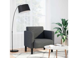 Vidaxl Poltrona Com Apoio De Braços 54 Cm Tecido Corduroy