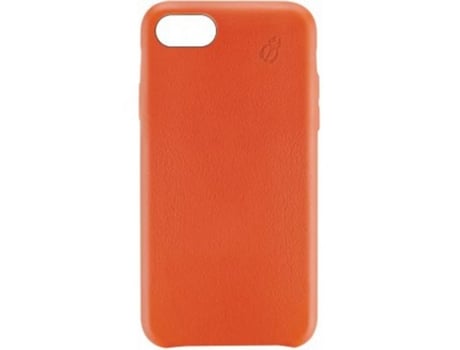 Capa para iPhone 6/8/7 BEETLECASE Pele Laranja .