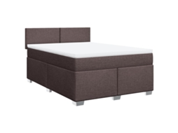 Box Spring Bed, Box Spring Beds Vidaxl Marrom Tecido (160 X 200 Cm)
