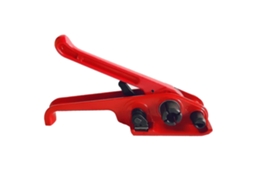 Máquina de Cintar Manual de Plástico Vermelho para Casa, Escritório e Escola Ferramenta para Tensionar Cintas SFUSHOS