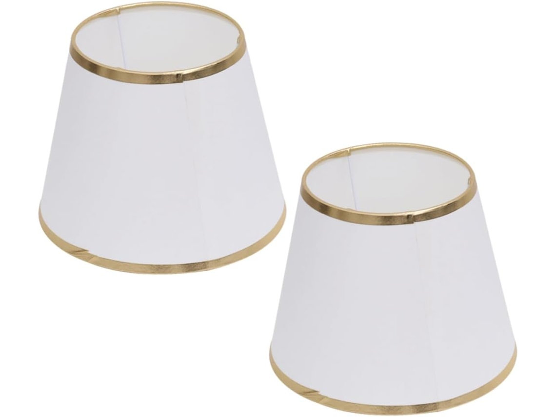 Substituição De Lâmpadas - Conjunto De 2 Abajures/capas De Tecido Modernos Para Lâmpadas