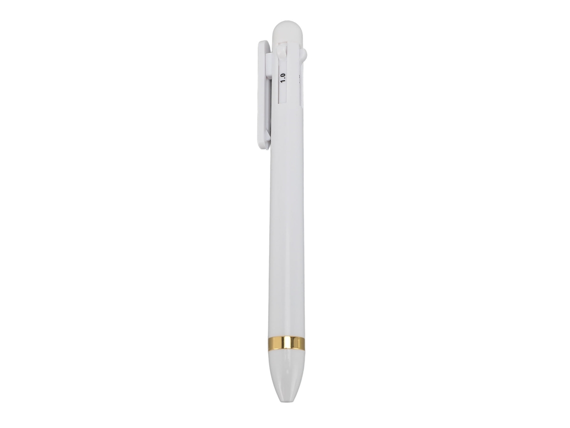 Caneta De Ponto Para Arte De Unhas 4 Em 1 Com Design Rotativo E Material Abs Para Uso Pessoal E Profissional Branco