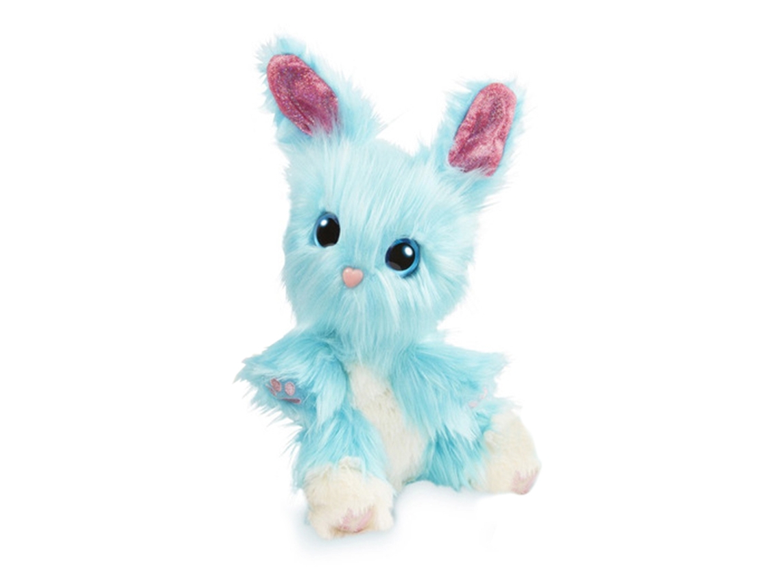 Ats brinquedo de Pelúcia de Banho e Cuidado de Mascote Adotado Surpresa Coelho Azul para Meninos Meninas Garotos