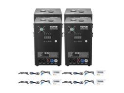 VEVOR Cold Spark Firework Machinex4 700W 2-5M Stage Dj Festa de Eventos de Casamento