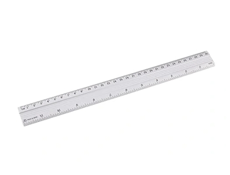 Regua De Alumínio Com Pega Ergonômica 30cm D.rect