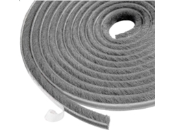 Faja de Pincel Autoadesiva, Resistente ao Vento e Poeira, 9mm x 9mm, 10m, Cinza | S/MARCA