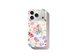 Capa Estampada Para Iphone 17 Pro Com Estampa Forever Flower Multicolorida