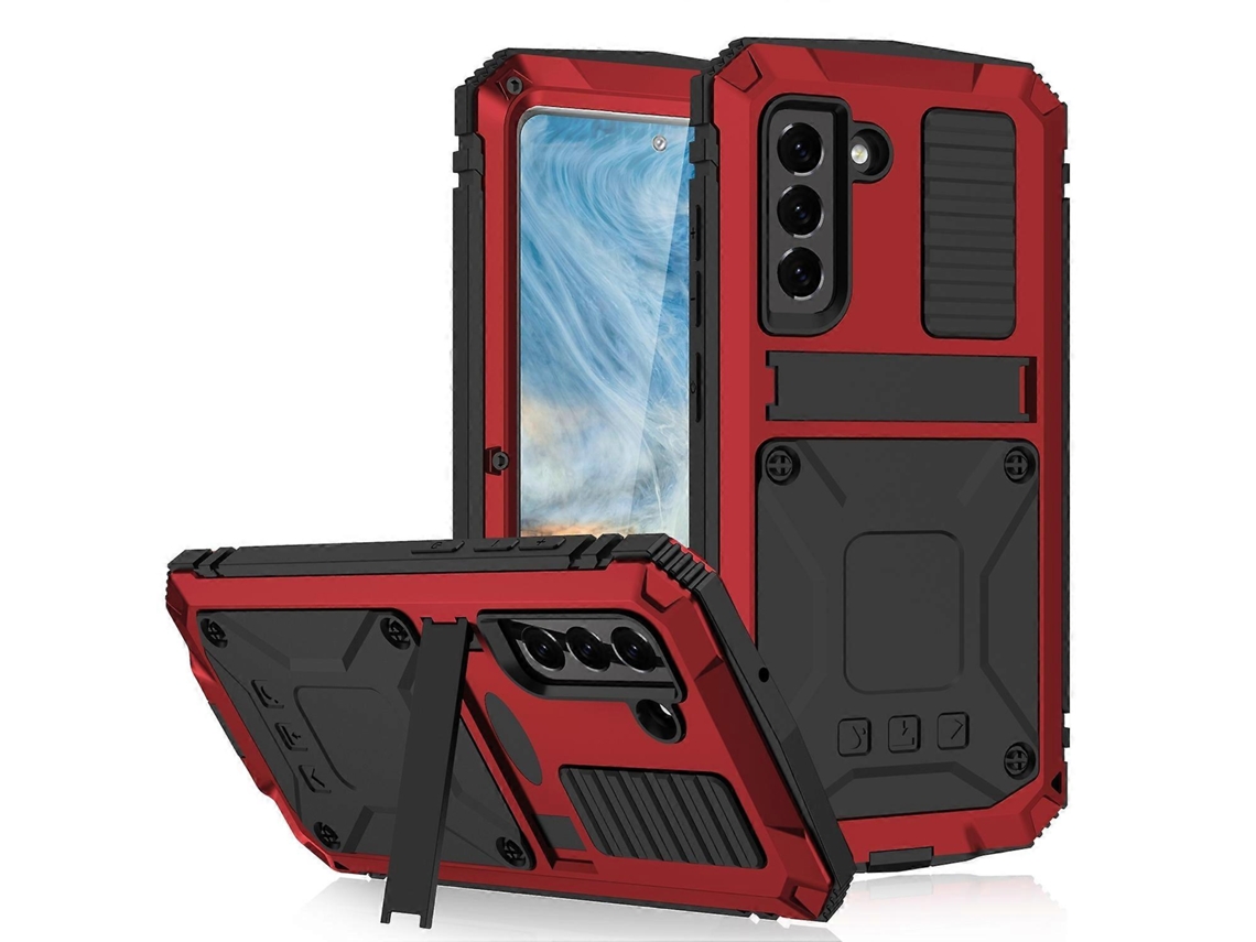 Capa Resistente Com Suporte Para Samsung Galaxy S21 Fe R-just