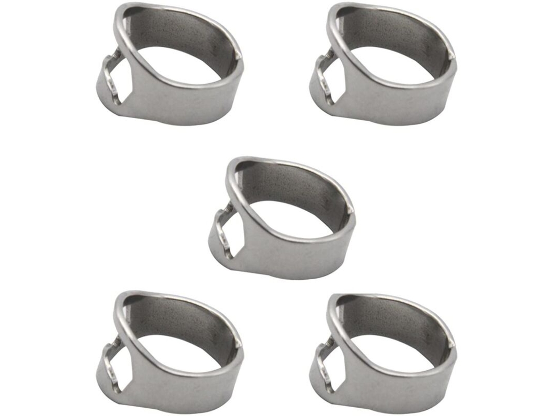 Abridor Anel Garrafa Metal Inox, Abridor Cerveja Portátil DUREFORWARD