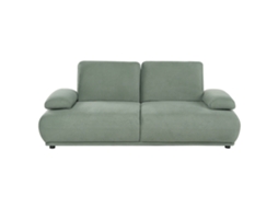 Sofá De 3 Plazas Beliani Nacka De Tela Verde 253x129x89
