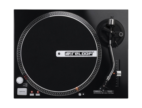 Gira-discos RELOOP RP-1000 M — Manual | Velocidade: 33 1/3 - 45