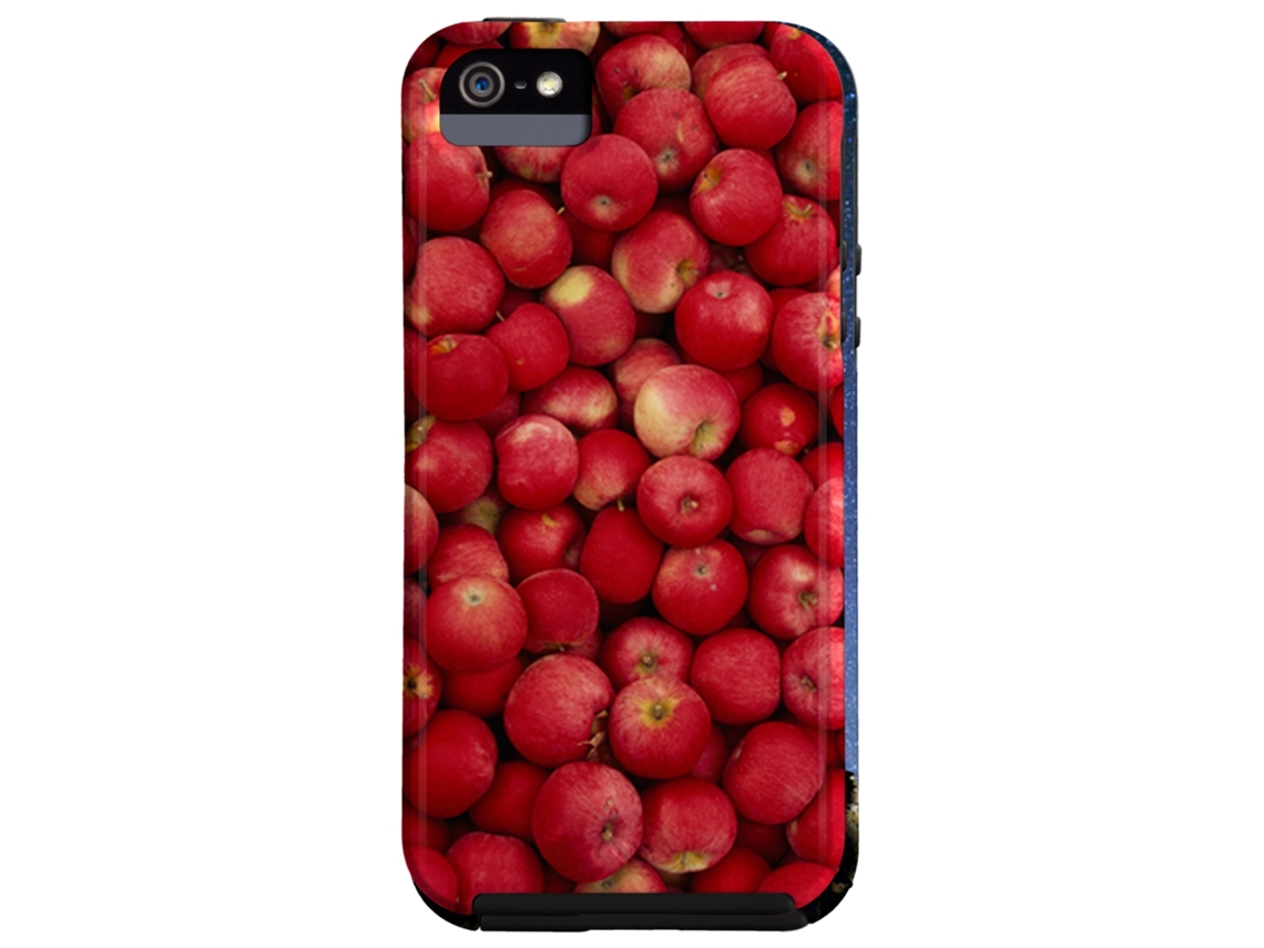 Capa iPhone 4, 4s CASE-MATE BarelyThere Maça Vermelho