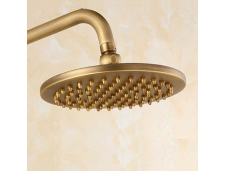 Chuveiro De Chuva Com Cabeça Redonda De 8 Polegadas, 20x20cm, Em Cobre E Latão Para Banheiro, Apenas O Chuveiro Viviliyya