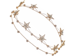 Tiara De Casamento Com Estrela Cravejada De Strass, Acessório Delicado Para Decorar O Cabelo De Meninas.