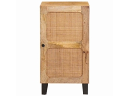 Vidaxl Buffet Castanho 40 X 33 X 75 Cm Madeira De Manga Maciça