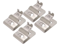 Conjunto de 4 peças de clipes e ganchos reforçados em aço inoxidável para ferramentas elétricas Furadeiras Semi Fio