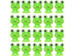 30 Unidades De Tachinhas Decorativas Em Formato Sapo Verde, Ideais Para Fotos, Quadros De Cortiça, Escritório, Casa E