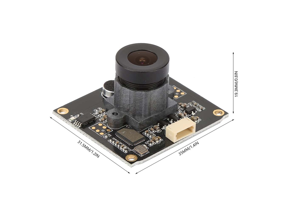 Laxiscreed Câmara Usb De 2mp Com Lente Angular De 120° Para Sistemas De Segurança