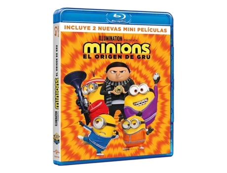 DVD The Rise Of Gru / Minions 2: El Origen de Gru Blu Ray