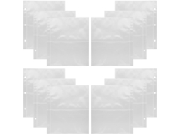 Lote De 12 Pochettes Para Álbum De Fotos A5 Em Pvc Transparente Perfuração 7 Cm Cm, Proteção Fina Afixação