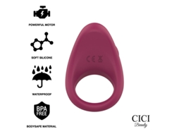 Cici Beauty - Anel Vibrante De Silicone Premium