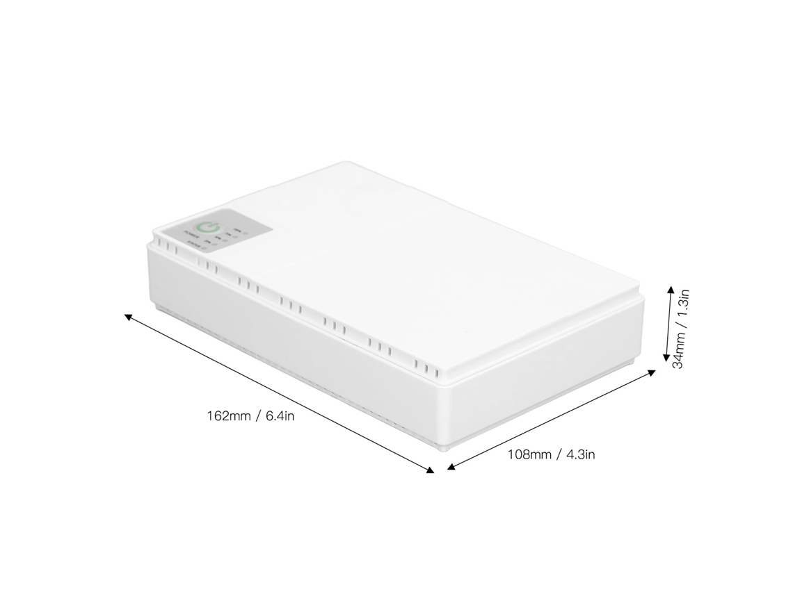 Laxiscreed No-break Com Saída 5v, 9v E 12v, Portas Usb Poe Confiável E Fácil De Usar