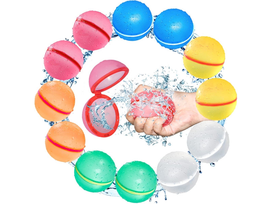 Balões De Água Para Piscina E Praia, Brinquedos Verão, Bolas Magnéticas Enchimento Rápido, Silicone Sem Látex, Com Rede, Jogo Bom -aquaforge