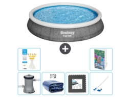 Piscina Bestway Fast Set Redonda 396x84 Cm 5 peças S315 BESTWAY