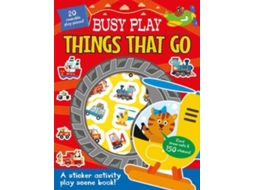 Livro Busy Play Things That Go de Isaacs e Connie (Inglês)