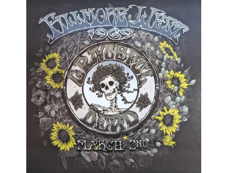 The Grateful Dead Fillmore West 1969: March 2Nd 5Lp Vinil 180 Gramas Rsd 2023 Edição Limitada