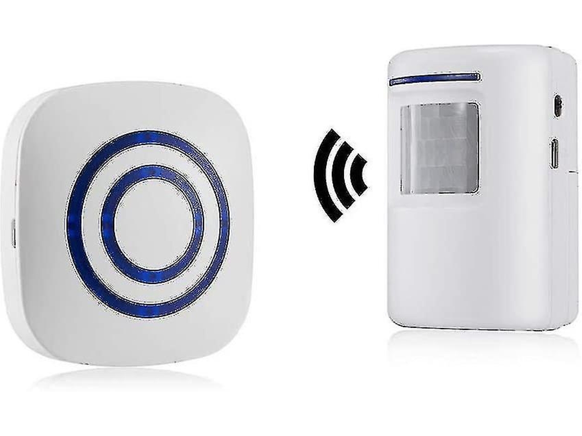 Alarme De Passagem, Campainha Para Loja, Sistema De Alarme Sem Fio Com Detector De Movimento Acgiv Brilvibera