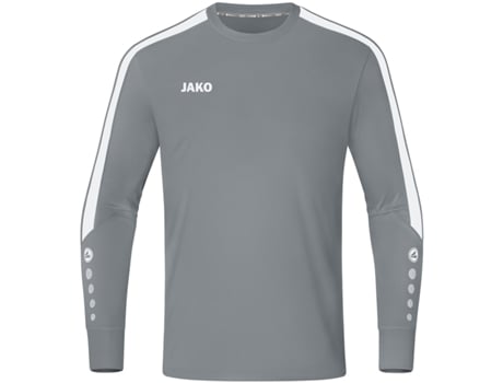 Camisola para Futebol JAKO (Unissexo - Cinzento - L)